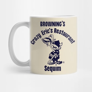 Vintage Browning's Crazy Eric's Restaurant Sequim Mug